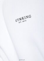 Gym King Established Hood White Men Clothing J2PFB222 - Image 7