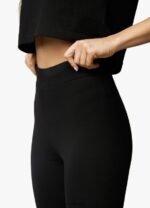 Gym King Established Jersey Legging Black/White Women Clothing J2PFB320 - Image 10