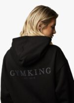 Gym King Established Relaxed Fit Hood Black Women Clothing J2PFB616 - Image 13