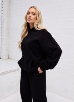 Gym King Established Relaxed Fit Hood Black Women Clothing J2PFB616 - Image 7