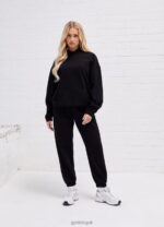 Gym King Established Relaxed Fit Hood Black Women Clothing J2PFB616 - Image 8