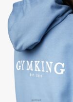 Gym King Established Relaxed Fit Hood Coastal Blue Women Clothing J2PFB613 - Image 13
