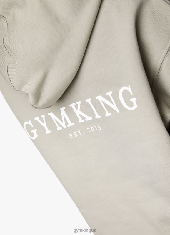 Gym King Established Relaxed Fit Hood Dusky Sage Women Clothing J2PFB362 - Image 9