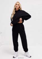 Gym King Established Relaxed Fit Jogger Black Women Clothing J2PFB599 - Image 2