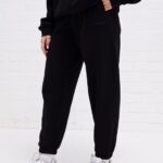 Gym King Established Relaxed Fit Jogger Black Women Clothing J2PFB599