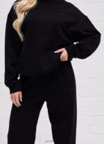 Gym King Established Relaxed Fit Jogger Black Women Clothing J2PFB599 - Image 3