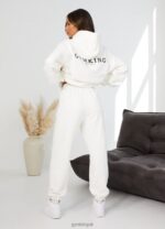 Gym King Established Relaxed Fit Jogger Cream Women Clothing J2PFB597 - Image 2