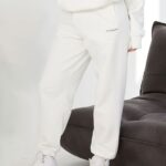 Gym King Established Relaxed Fit Jogger Cream Women Clothing J2PFB597