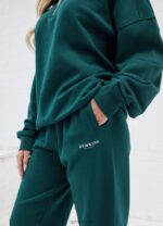 Gym King Established Relaxed Fit Jogger Pine Green Women Clothing J2PFB601 - Image 2