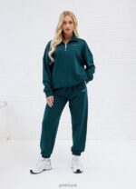 Gym King Established Relaxed Fit Jogger Pine Green Women Clothing J2PFB601 - Image 5