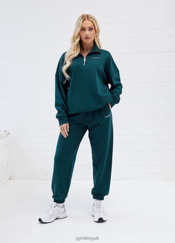 Gym King Established Relaxed Fit Jogger Pine Green Women Clothing J2PFB601 - Image 5