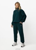 Gym King Established Relaxed Fit Jogger Pine Green Women Clothing J2PFB601 - Image 10