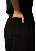 Gym King Established Relaxed Jogger Black/White Women Clothing J2PFB598 - Image 8