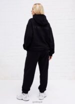 Gym King Established Relaxed Tracksuit Black Women Clothing J2PFB576 - Image 2