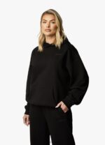 Gym King Established Relaxed Tracksuit Black Women Clothing J2PFB576 - Image 12