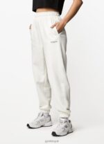 Gym King Established Relaxed Tracksuit Cream Women Clothing J2PFB569 - Image 3