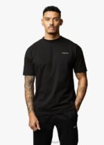 Gym King Established Tee Black Men Clothing J2PFB73 - Image 2
