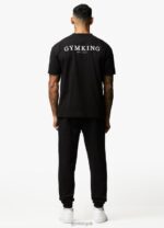 Gym King Established Tee Black Men Clothing J2PFB73 - Image 5