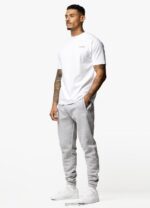 Gym King Established Tee White Men Clothing J2PFB72 - Image 5