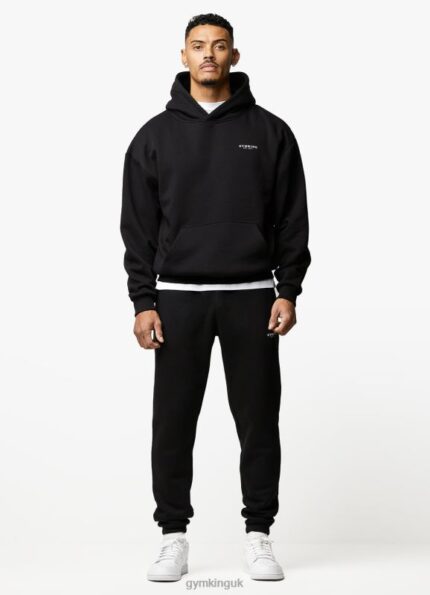 Gym King Established Tracksuit Black Men Clothing J2PFB251