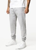 Gym King Established Tracksuit Light Grey Marl Men Clothing J2PFB252 - Image 5
