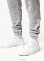 Gym King Established Tracksuit Light Grey Marl Men Clothing J2PFB252 - Image 7