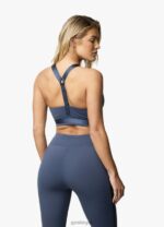 Gym King Flare Sports Bra Navy Women Clothing J2PFB536 - Image 2