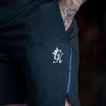 Gym King Flex Short Black Men Clothing J2PFB104
