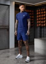 Gym King Flex Short Galaxy Blue Men Clothing J2PFB145 - Image 7