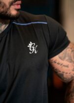 Gym King Flex Tee Black Men Clothing J2PFB33 - Image 2
