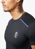 Gym King Flex Tee Black Men Clothing J2PFB33 - Image 7