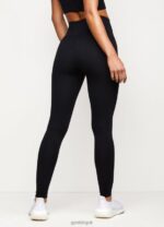 Gym King Formation Rib Legging Black Women Clothing J2PFB318 - Image 2