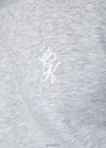 Gym King Fundamental Crew Tracksuit Grey Marl Men Clothing J2PFB241 - Image 8