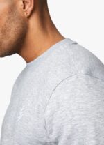 Gym King Fundamental Crew Tracksuit Grey Marl Men Clothing J2PFB241 - Image 10