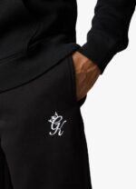 Gym King Fundamental Fleece Hood Tracksuit Black Men Clothing J2PFB243 - Image 12