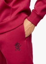 Gym King Fundamental Fleece Jogger Rhubarb Red Men Clothing J2PFB297 - Image 3