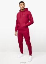 Gym King Fundamental Fleece Jogger Rhubarb Red Men Clothing J2PFB297 - Image 4