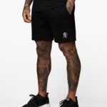 Gym King Fundamental Fleece Short Black Men Clothing J2PFB100