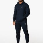 Gym King Fundamental Hood Tracksuit Navy Men Clothing J2PFB245