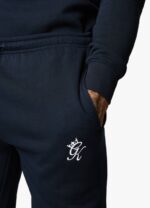 Gym King Fundamental Hood Tracksuit Navy Men Clothing J2PFB245 - Image 8