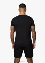 Gym King Fundamental Jersey Tee Black Men Clothing J2PFB27 - Image 2