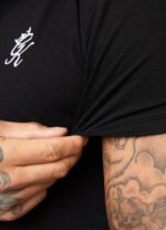 Gym King Fundamental Jersey Tee Black Men Clothing J2PFB27 - Image 6