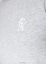 Gym King Fundamental Jersey Tee Grey Marl Men Clothing J2PFB35 - Image 7