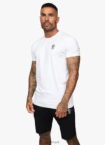 Gym King Fundamental Jersey Tee White Men Clothing J2PFB26 - Image 2