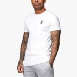 Gym King Fundamental Jersey Tee White Men Clothing J2PFB26