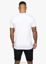 Gym King Fundamental Jersey Tee White Men Clothing J2PFB26 - Image 3