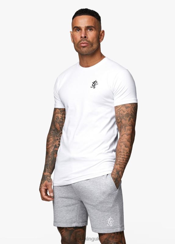 gym_king_fundamental_jersey_tee_white_men_clothing_j2pfb26.jpg Gym King Fundamental Jersey Tee White Men Clothing J2PFB26 - Image 1