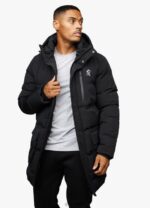 Gym King Ice Tech Puffer Black Men Clothing J2PFB311 - Image 5