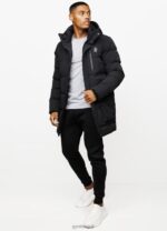 Gym King Ice Tech Puffer Black Men Clothing J2PFB311 - Image 8