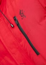 Gym King Ice Tech Puffer Red Men Clothing J2PFB307 - Image 4